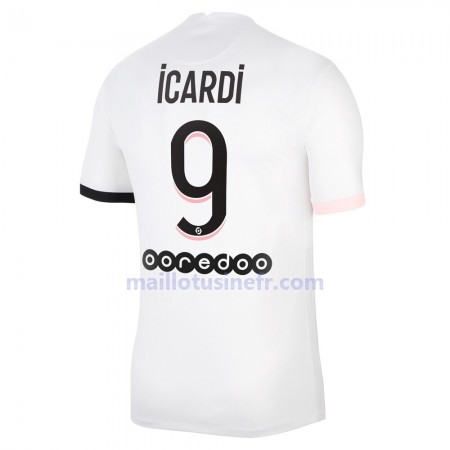 Maillot de Foot Paris Saint-Germain Mauro Icardi 9 Extérieur 2021-22